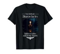 Holocaust Rembr Memorial Day, Yom HaShoah, Zikaron ba lev T-Shirt