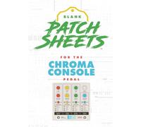 Hologram Chroma Console Blank Patch Sheets Notebook: Become a more organized songwriter with this Blank Patch Sheet notebook so you can spend more time creating and less time forgetting.