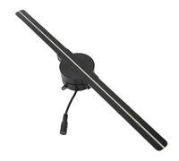 Hologram Ventilateur Projecteur 2000 x 224 WiFi Télécommande 41,9 cm avec 224 perles LED, angle réglable pour bar, magasin, intérieur, extérieur