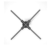 Hologramme 3D, Ventilateur publicitaire 3D Projecteur publicitaire 3D Affichage publicitaire Ventilateur d'hologramme Lampe de Joueur d'hologramme