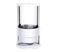 Hologramme Projecteur Affichage 3D 360° Publicité Ventilateur Écran 4,3 Pouces Résolution 1080P Contrôle WiFi Idéal pour Signes commerciaux, Bars, Fêtes, Événements de Noël