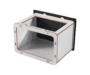 Holographic Display - 3D Home Cinema Phone Projector with 4-Sided Pyramid | Smart Phone Hologram Bracket 360° Image Projection ABS Pĺastic| for DIY Science Experiments STEM Education Students Ad Disp