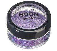 Holographic Glitter Shakers par Moon Glitter - 100% cosmétiques paillettes pour le visage, le corps, les ongles, les cheveux et les lèvres - 5g - Violet