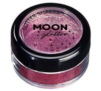 Holographic Glitter Shakers par Moon Glitter - 100% cosmétiques paillettes pour le visage, le corps, les ongles, les cheveux et les lèvres - 5g - Rose