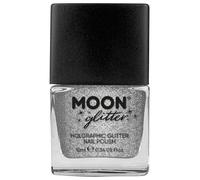 Holographique Glitter vernis à ongles par Moon Glitter - 14ml - Argent