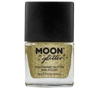 Holographique Glitter vernis à ongles par Moon Glitter - 14ml - Or
