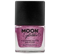 Holographique Glitter vernis à ongles par Moon Glitter - 14ml - Rose