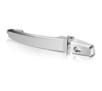 holohol Couverture de porte extérieure voiture Pour Chrome/Noir À L'extérieur De Saturn Vue 2008 2009 2010 Poignée Avant Arrière Gauche Droite Poignées Porte Extérieures Voiture(Chrome With Keyhole)