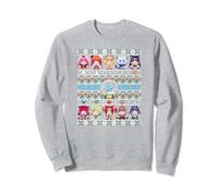 hololive English Ugly Christmas Sweater (Gray) Sweatshirt