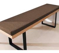 Holomaalahi Coussin de terrasse 170 x 28 x 3 cm - Pour mobilier de jardin d'intérieur - Antidérapant - Pour banc de salle à manger, balancelle, fenêtre