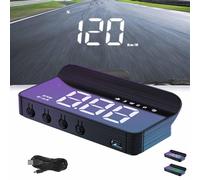 Holometer Holographic Speedometer, Affichage tete Haute Voiture, Compteur de vitesse holographique, affichage tête haute universel HUD, projecteur de pare-brise pour voitures