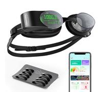 Holoswim Lunettes de Natation Intelligentes 2 Pro, Lunettes de Natation AR, Affichage Numérique HD en Temps Réel, Analyse des Données par IA, Antibuée, Compatible avec Apple Watch et Garmin Watch