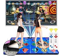 Holshop Tapis De Danse Enfants Adultes, Anti-Dérapant,Tapis De Tapis De Danse De Jeu Vidéo TV AV,Tapis De Jeu Musical Applicable Aux, Double 3D Somatosensoriel