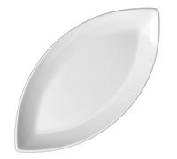 'Holst Porcelaine Bat 005 Plat Ovale Coupelles Forme Bateau, Blanc, 25 x 12 x 2 cm