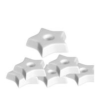 'Holst Porcelaine CC 207 Chandelier étoile, Blanc, 7 x 7 x 1,7 cm