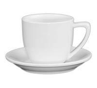 'Holst Porcelaine CF 003 FA3 Tasse à café Conform sur inférieure Uta, 0,22 l, Blanc, 14 x 14 x 8 cm