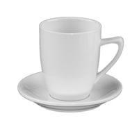 'Holst Porcelaine CF 006 FA3 Conform Gobelet à Café 0,28 l Conform sur inférieure Uta, Porcelaine, Blanc, 14 x 14 x 10,5 cm