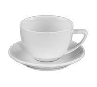 'Holst Porcelaine CF 007 FA2 Lait Tasse à café Conform sur inférieure Uta, 0,40 l, Blanc, 16 x 16 x 8,5 cm