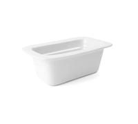 Holst Porcelaine GN 1-1 20 Gastronorm GN 1/1 GN Plateau 20 mm, Blanc, 53 x 32,5 x 2 cm, Porcelaine, weiß, 1/9