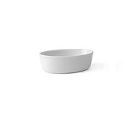 'Holst Porcelaine GU 15513 Plat et de Moule Ovale Manoir, Blanc, 12,9 x 8.6 x 5,5 cm