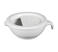 Holst Porcelaine kpr 013 FA1 Gingembre et de Râpe à Muscade et mortier 13 cm Blanc, 13 x 13 x 6 cm