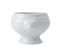 Holst Porcelaine LK 075 FA1 Tête de Lion Terrine 1,00 L, Blanc, 13 x 13 x 11 cm