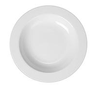 'Holst Porcelaine PB 49 géant Assiettes Creuses 49 cm Classique, Blanc, 49 x 49 x 8,1 cm