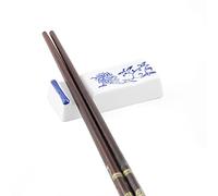 'Holst Porcelaine QHC 302 Couverts Support pour 8 x 3 cm Qing Hua CI, Blanc/Bleu, 7,5 x 3 x 1,5 cm