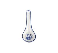 'Holst Porcelaine QHC 303 la Chine Cuillère 13 x 4 cm Qing Hua CI, Plastique, Blanc/Bleu, 12,5 x 4 x 4,5 cm, 12 unités