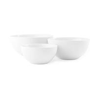 'Holst Porcelaine SC 023 FA1 Bol cucina 3 pièces, Plastique, Blanc, 23 x 23 x 11 cm