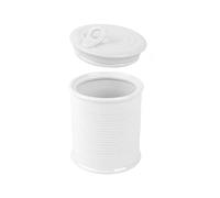 'Holst Porcelaine SL 012 Boîte de Conservation Conserve 13 cm, Blanc, 12.2 x 12.2 x 15.3 cm