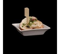 'Holst Porcelaine YK 006 Quader Bol 6 cm Yoyo, Blanc, 6.1 x 6.1 x 1.6 cm