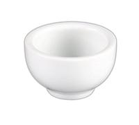 'Holst Porcelaine YK 1159 massivschale 7 cm Yoyo, Blanc, 7,4 x 7,4 x 4,5 cm