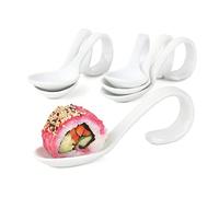 Holst Porcelaine YK 2084 Finger Food zakou Cuillère Blanc 14 cm de Ski, 13,8 x 4 x 4.4 cm