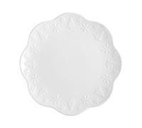 Holst Porzellan CE 026 Assiette plate en porcelaine 26,5 cm Ceremony Blanc 26,5 x 26,5 x 2 cm 1 pièce