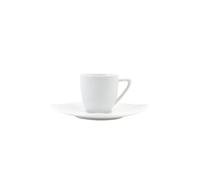 Holst Porzellan CF 001 FD013 Lot de 2 sets à expresso en porcelaine fine Dining Blanc