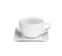 Holst Porzellan CF 004 YK Lot de 2 tasses en porcelaine 0,24 l Blanc canton