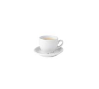 Holst Porzellan CL 001 UTA112 Classico Lot de 2 tasses à expresso en porcelaine Blanc 6,7 x 6,7 x 5,3 cm