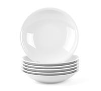 Holst Porzellan CT 121 Lot de 6 Assiettes Creuses 21 cm Coupe Katja Blanc 20,5 x 20,5 x 4 cm