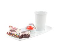 Holst Porzellan FD 131 CTG2 Mausi Bear Lot de 3 pièces en porcelaine pour enfant 0,20 l Blanc 29 x 14 x 4 cm
