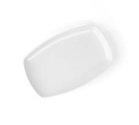 Holst Porzellan FD 432 Lot de 3 assiettes en porcelaine 30 x 20 cm Fine Dining Blanc 32 x 24 x 2,2 cm