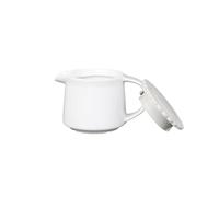 Holst Porzellan GVK 040 Hospital Lot de 2 verseuses en porcelaine avec couvercle Blanc 9,1 x 9,1 x 8,7 cm