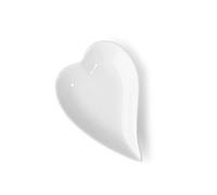 Holst Porzellan HP 012 Lot de 6 assiettes en porcelaine 12 x 8 cm Parfum cœur Blanc 12 x 8 x 2 cm