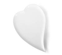 Holst Porzellan HP 036 Assiette en Forme de cœur Moderne 36 cm Blanc 36 x 24 x 2 cm