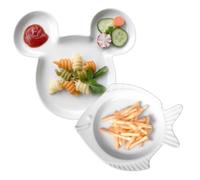Holst Porzellan KID Mausi Bear Lot de 2 pièces en porcelaine pour enfant Blanc