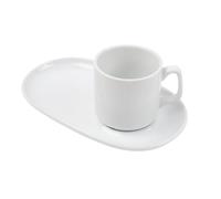 Holst Porzellan Lot de 2 cafetières 0,25 l avec plateau de service Germany