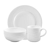 Holst Porzellan MD 021 Melody Lot de 3 couverts de petit-déjeuner en porcelaine 30 x 30 x 20 cm