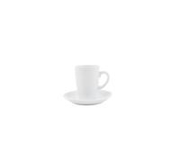 Holst Porzellan PA 154 UTA111 Lot de 2 tasses à expresso en porcelaine 0,08 l Palermo Blanc