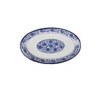 Holst Porzellan QHC 425 Assiette ovale en porcelaine 25,5 x 15,5 cm Bleu Chine 25,5 x 15,5 x 2,5 cm 1 pièce