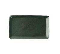 Holst Porzellan RT 427 Plateau de service en porcelaine 27 x 16 cm Vert musgo 27 x 16 x 2 cm